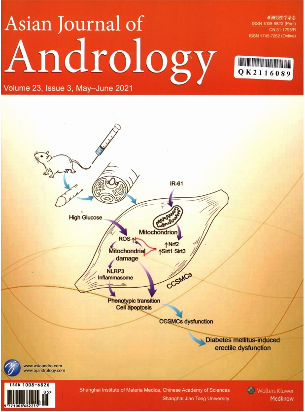 Asian Journal of Andrology雜志封面